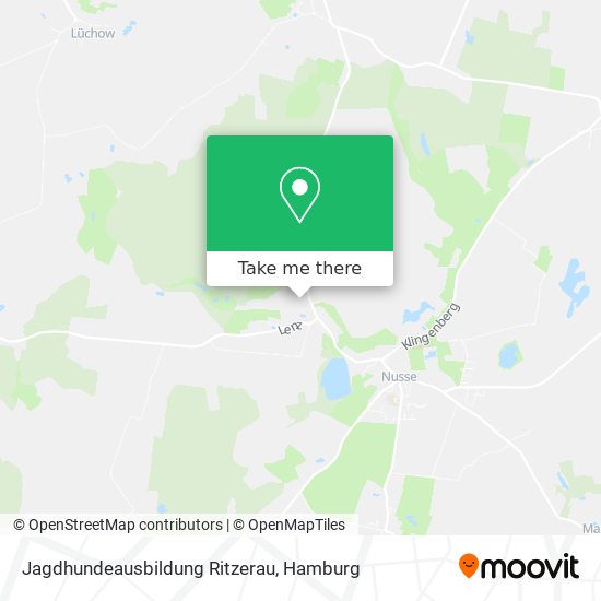 Jagdhundeausbildung Ritzerau map