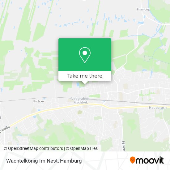 Wachtelkönig Im Nest map