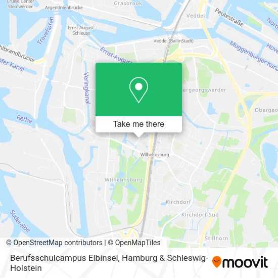 Карта Berufsschulcampus Elbinsel