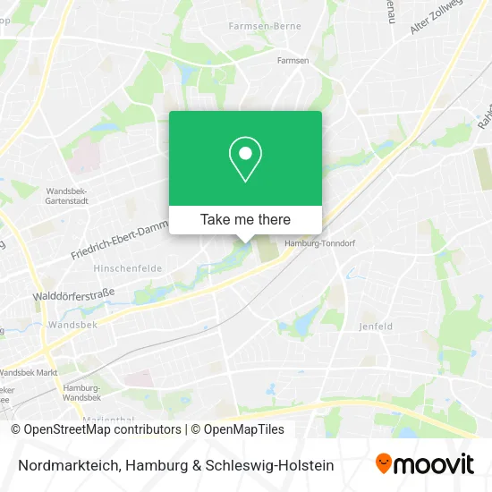 Карта Nordmarkteich