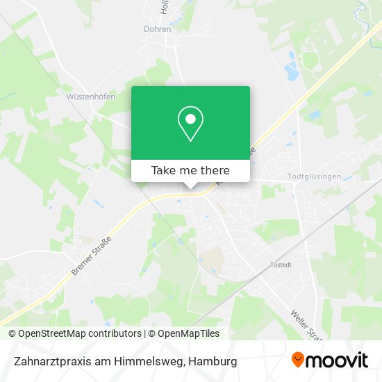 Карта Zahnarztpraxis am Himmelsweg