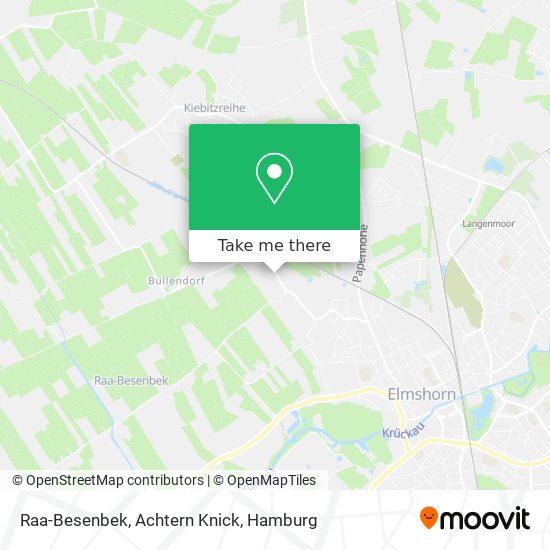 Raa-Besenbek, Achtern Knick map