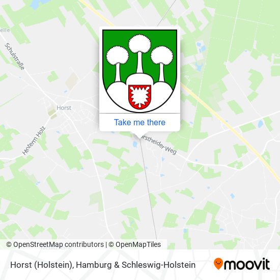 Horst (Holstein) map