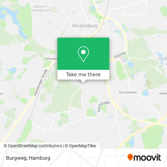 Burgweg map