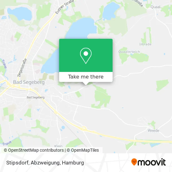 Карта Stipsdorf, Abzweigung