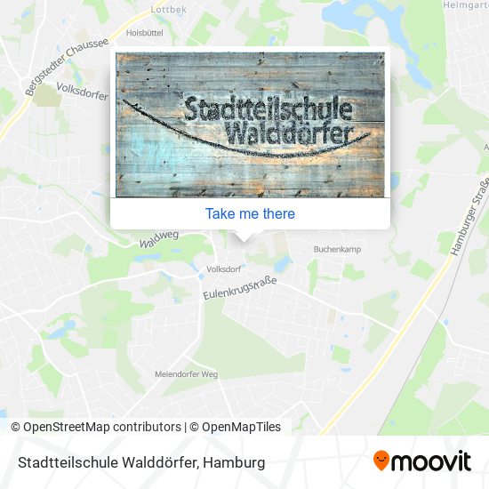 Stadtteilschule Walddörfer map