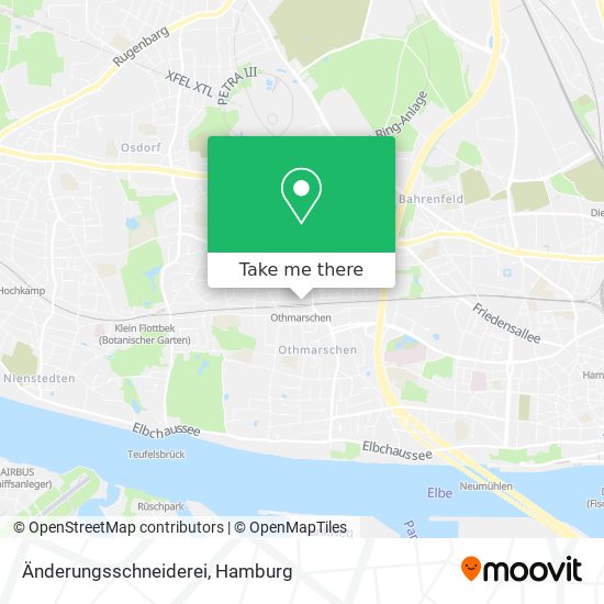 Änderungsschneiderei map