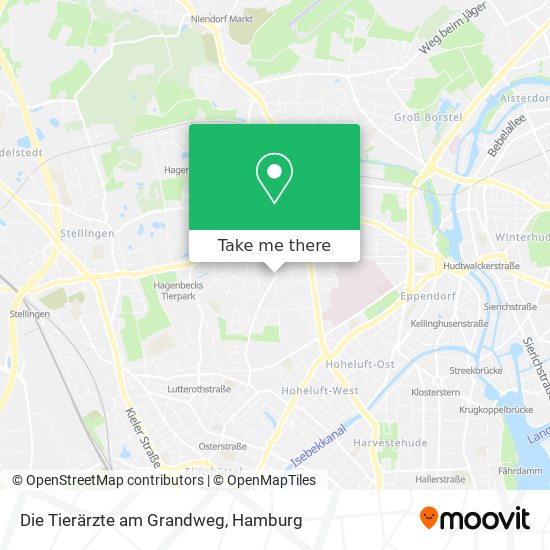 Die Tierärzte am Grandweg map