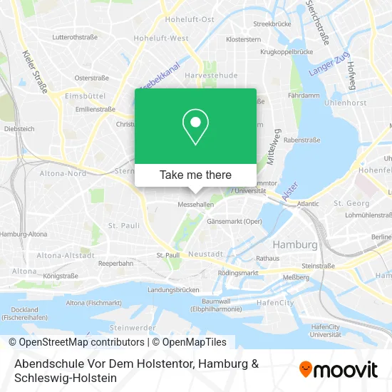 Карта Abendschule Vor Dem Holstentor