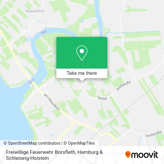 Freiwillige Feuerwehr Borsfleth map