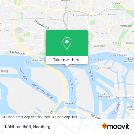 Köhlbrandhöft map