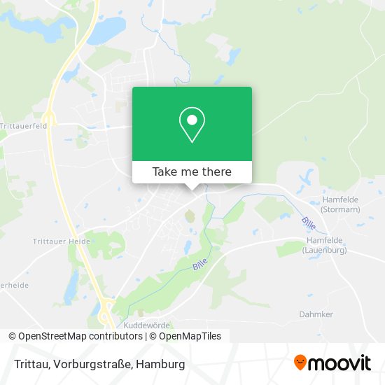 Trittau, Vorburgstraße map