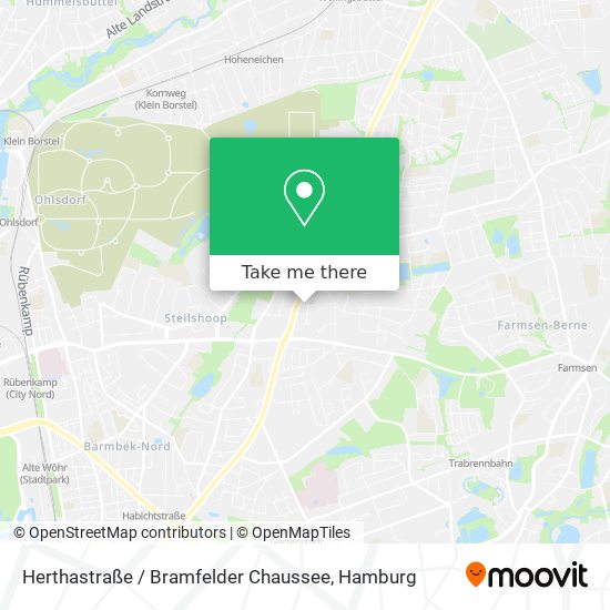 Herthastraße / Bramfelder Chaussee map