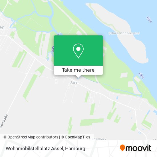 Wohnmobilstellplatz Assel map