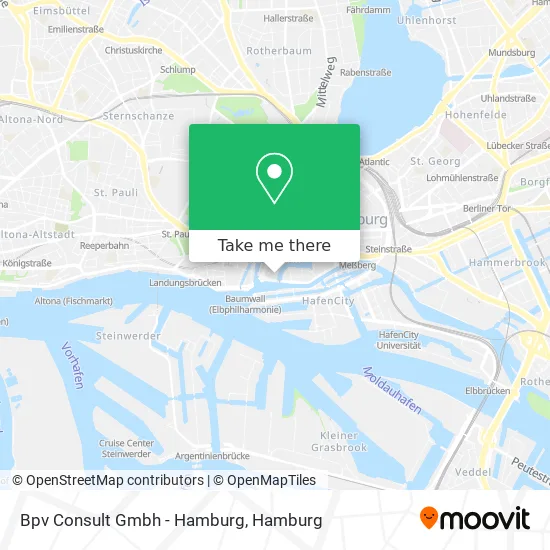 Карта Bpv Consult Gmbh - Hamburg