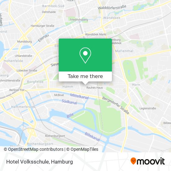 Hotel Volksschule map