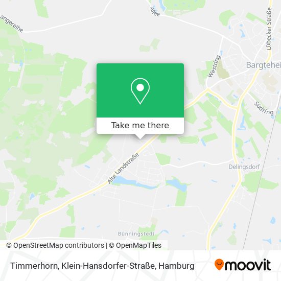 Timmerhorn, Klein-Hansdorfer-Straße map
