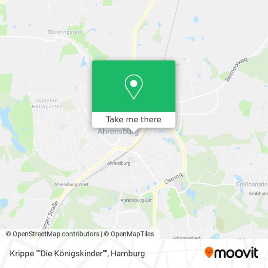 Карта Krippe ""Die Königskinder""