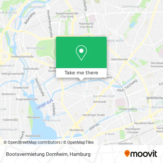 Карта Bootsvermietung Dornheim