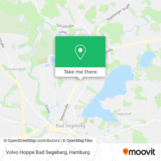 Volvo Hoppe Bad Segeberg map