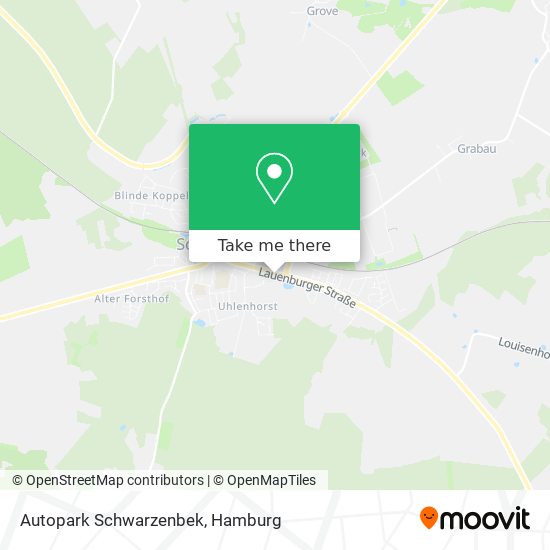 Autopark Schwarzenbek map