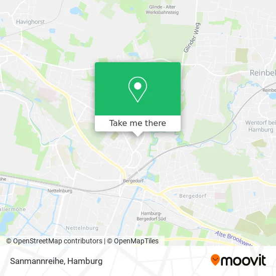 Карта Sanmannreihe