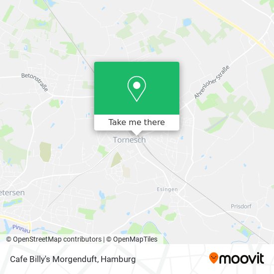 Cafe Billy's Morgenduft map