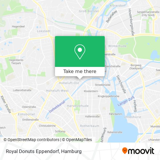 Royal Donuts Eppendorf map