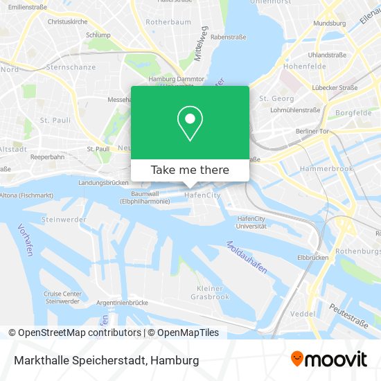 Markthalle Speicherstadt map