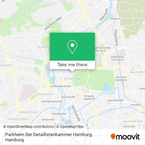 Parkheim Der Detaillistenkammer Hamburg map