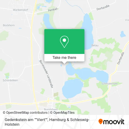 Gedenkstein am ""Viert"" map