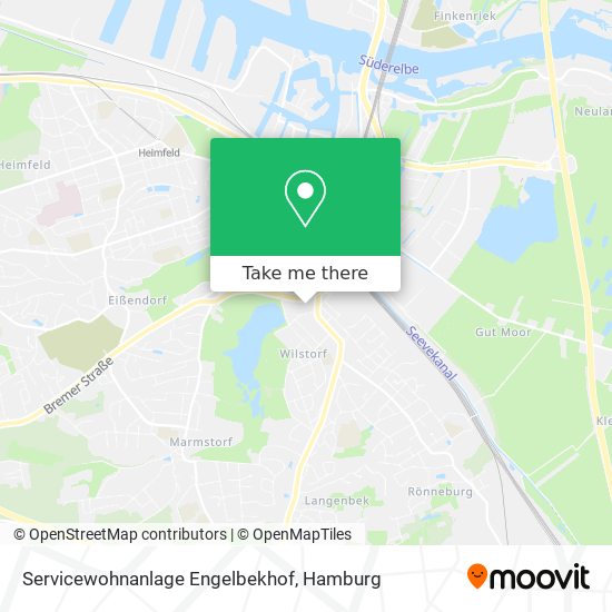 Карта Servicewohnanlage Engelbekhof