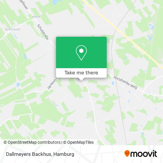 Dallmeyers Backhus map