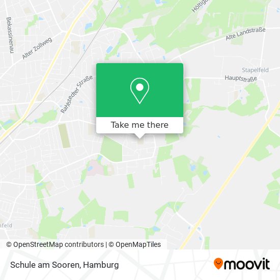 Schule am Sooren map