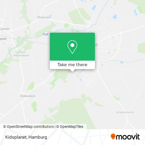 Kidsplanet map