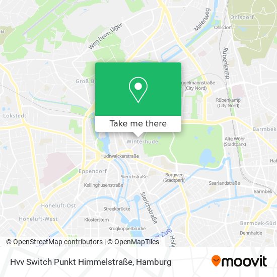 Hvv Switch Punkt Himmelstraße map