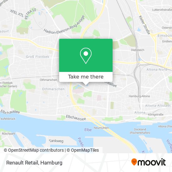 Renault Retail map