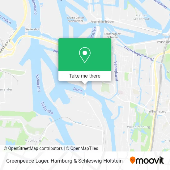 Greenpeace Lager map