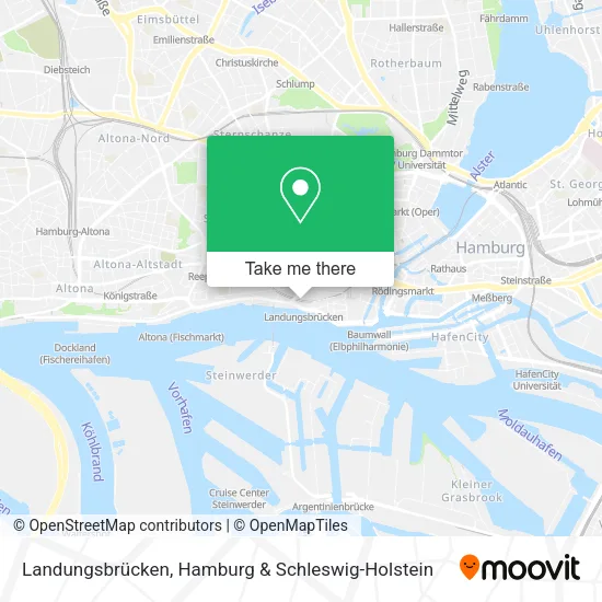 Карта Landungsbrücken