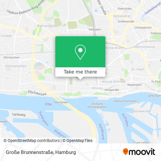 Карта Große Brunnenstraße