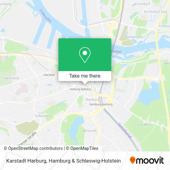 Карта Karstadt Harburg