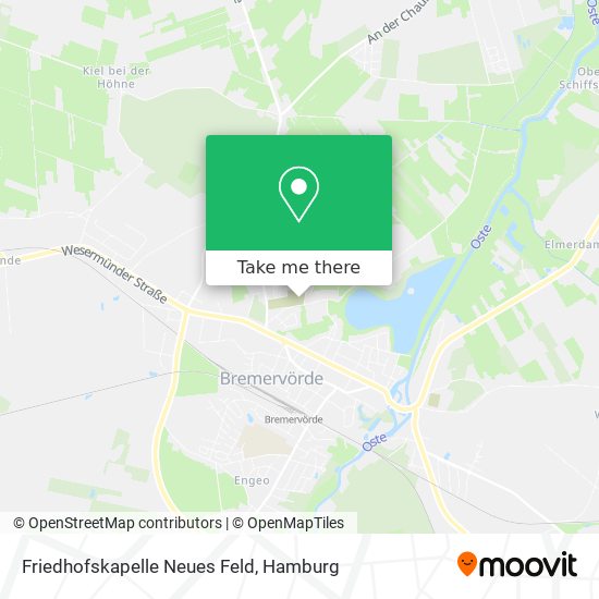Friedhofskapelle Neues Feld map
