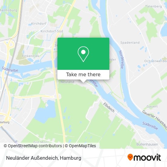 Neuländer Außendeich map