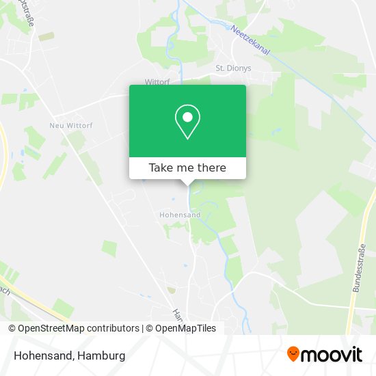 Hohensand map