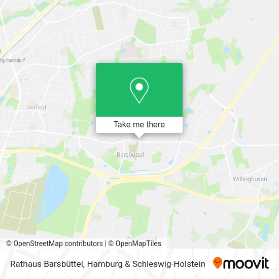 Rathaus Barsbüttel map