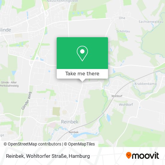 Reinbek, Wohltorfer Straße map