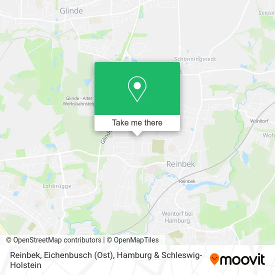 Карта Reinbek, Eichenbusch (Ost)