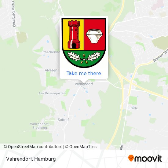 Vahrendorf map