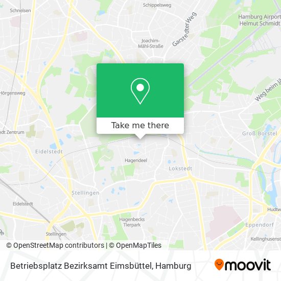 Betriebsplatz Bezirksamt Eimsbüttel map