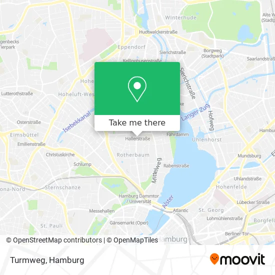 Карта Turmweg